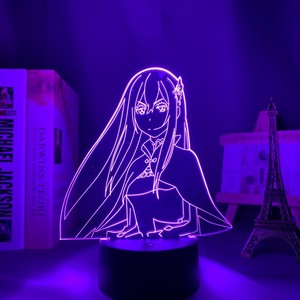 Acrylic Led Night Light 3D Anime Lamp Lampara De Noche Kids Bedroom Decor Gift Acrylic Led Night Light 3D Anime Lamp Lampara De Noche Kids Bedroom Decor Gift