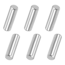 3mm x 10mm Dowel Pin 304 Stainless Steel Shelf Support Pin,Silver Tone,50 Pcs