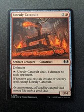 UNRULY CATAPULT #156 MTG Wilds of Eldraine