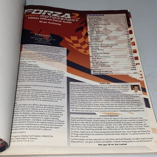 Forza 2 Motorsport Official Game Guide (Prima, 2007) Xbox 360 - Free Shipping - Picture 8 of 8