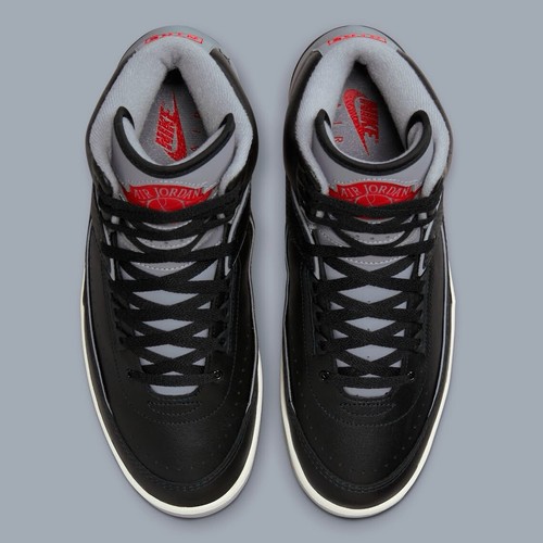Nike Air Jordan 2 Retro ‘Black Cement’ Basketball Shoes Men's Size US 11 New✅ - Picture 4 of 8