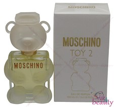 Moschino Toy 2 By Moschino 3.4oz/100ml Eau de Parfum Spray For Women New In Box