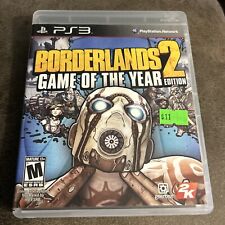 Borderlands 2 Game of the Year Edition (PS3 2013) Complete Tested PlayStation 3