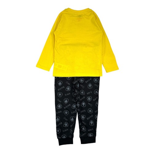 Boys' Pajamas. Paw Patrol. Yellow Color. Gift For Children Aged 2 To 8 Years. - Picture 3 of 5