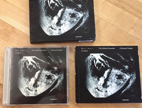 MORIMUR J.S. BACH, Hilliard Ensemble Cristoph Poppen CD + Booklet- SHIPS ASAP - Foto 5 di 11