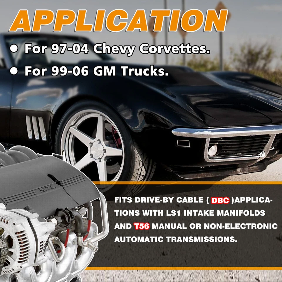 Arnés independiente intercambiable LS T56 transmisión no electrónica para GM DBC 1997-2006 5,3 L Foto 4 de 4