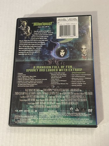 The Haunted Mansion~DVD Movie~Eddie Murphy~special Features!! - Picture 2 of 2