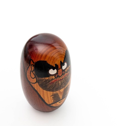 Vintage legno Daruma souvenir Obakusan Manpukuji Tempio Uji, prefettura di Kyoto: A - Foto 3 di 6