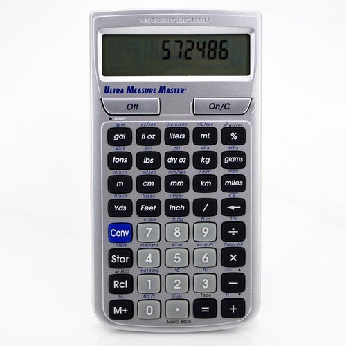 Calculadora de conversión métrica maestra Ultra Measure Calculated Industries 8025, Cal - Imagen 7 de 7