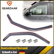 Windabweiser Regenabweiser Windschutz für VW Bus T5 T6 Bj. 2003-2021 Rauchgrau