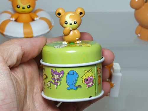 Teddiursa Himeguma Pokemon gemischte Figuren Set 12 Takara Tomy Bandai 1,2-2,6 Zoll - Bild 8 von 10