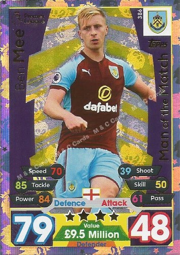 Match Attax 2017/18 17/18 Man of the Match Cards TOPPS 2017/2018 - Imagen 29 de 79