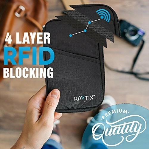 Raytix 6x9 RFID Travel Wallet - Picture 1 of 1