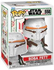Star Wars Holiday Boba Fett POP #558 Vinyl Figure FUNKO