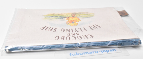 FINAL FANTASY Chocobo and Flying Ship pouch SQUARE ENIX 2021 - Picture 8 of 15