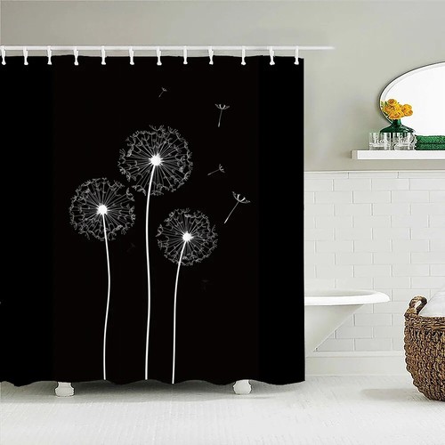 Shower Curtains Bathroom Curtain Bath Curtain with Hooks Shower Curtain - Picture 29 of 46