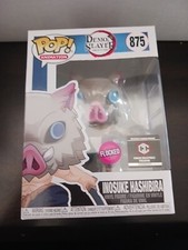 Funko Pop! W/protect Demon Slayer: Kimetsu no Yaiba Inosuke Hashibira (Flocked) 