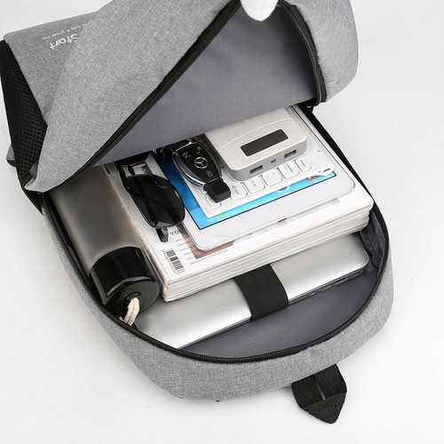 Men Business Backpack Multifunctional Backbag Waterproof Casual Laptop Bag - Bild 5 von 15