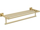 Alise Towel RackTowel Hanger with Double Towel BarsWall Mount Tower Holder fo.