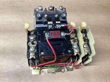 ALLEN BRADLEY FULL VOLTAGE STARTER 709-BOD103 SER K, SIZE 1 #142F130PR6*CO