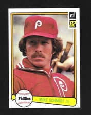 1982 Donruss Mike Schmidt  294 Philadelphia Phillies