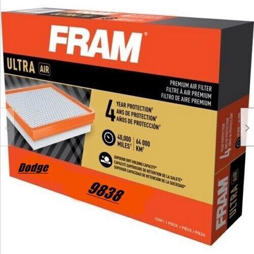 FRAM 9838 Ultra Premium Air Filter fits Dodge Vehicles ~ Free Shipping - Picture 1 of 3