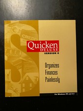 Quicken Deluxe Version 6 for Windows 95 and 3.1
