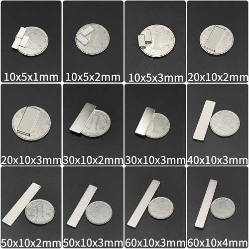 Neodymium Bar Block Magnet Strip Magnet Rare Earth, 1/5/10/25/50/100pcs - Picture 6 of 8