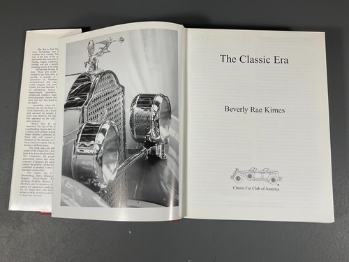 The Classic Era by Beverly Rae Kimes Classic Car Club Of America Hardcover 2001 - Picture 4 of 24