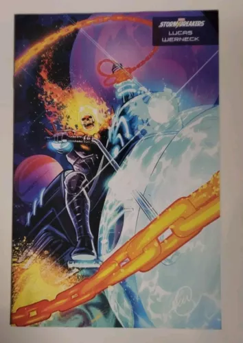 VENOM #37 11/2024 VF+ LUCAS WERNECK STORMBREAKERS VARIANT MARVEL COMICS