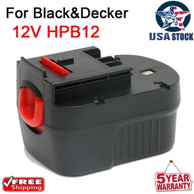 decker battery volt hpb12 12v a1712 slide 0ah