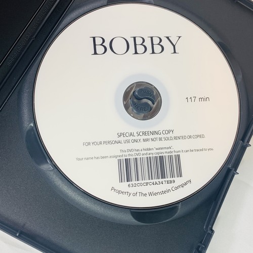 Bobby DVD FYC Promo Oscar Screener Academy Awards Movie Anthony Hopkins 2006 - Picture 4 of 9