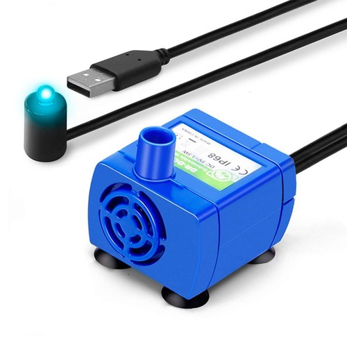 Cat Water Fountain Pump Pet Water Fountain Pump Replacement Pump DR-DC160 Motor - Picture 9 of 9