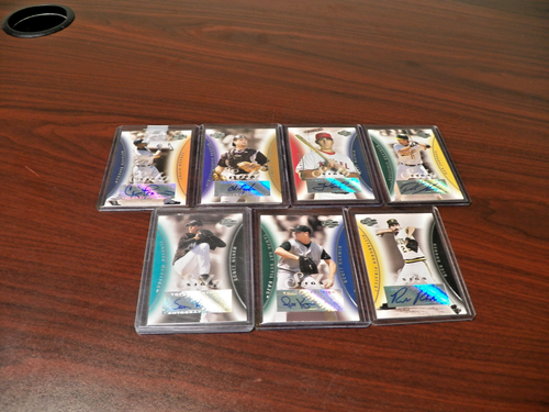 2006 Topps Co-Signers Solo Sigs 7 Total Monroe,Mathis,Olsen,Kazmir,Rhoden,Snyder