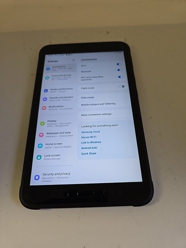 Samsung Galaxy Tab Active 3 64GB, SM-T575 Wi-Fi + 4G 8" (Unlocked) Black - Picture 5 of 9