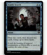 FOIL - MTG - Frantic Search 96 - Commander Masters - C
