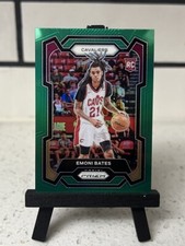 2023-24 Panini Prizm Emoni Bates #169 Cleveland Cavaliers Prizms Green Rookie