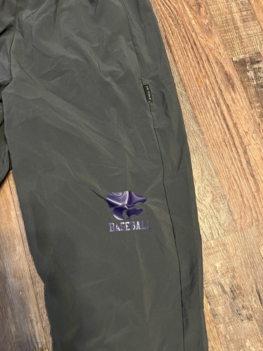 Kansas State Wildcats Nike Baseball Team Issued Jacket Travel Pants #20 Medium - Picture 7 of 10