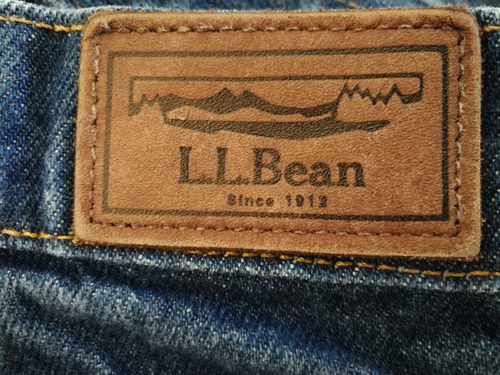 LL Bean Mens Jeans 40 x 32 Blue Standard Fit Denim Outdoors Work Casual Workwear - Picture 4 of 4