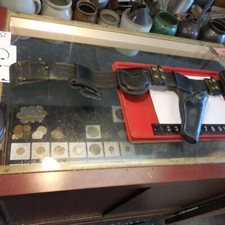 VINTAGE 38 INCH  BELT W/ SMITH & WESSON #30 --PARTS ARE ALL DON HUME