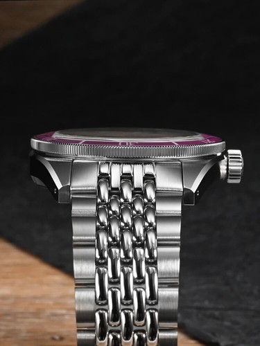 San Martin SN0116-G-B Sports Men's Watch 39.5mm Japan NH35A Automatic 200M Diver - Picture 4 of 13