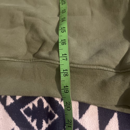 SET ACTIVE Women’s Size m Pullover Green Cropped Sweatshirt - Picture 6 of 7