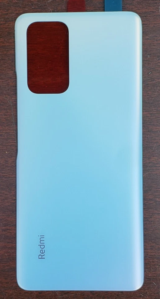 🔥OEM Xiaomi Redmi Note 10 Pro Cristal Batería Puerta Trasera Cubierta Repuesto Azul🔥 Foto 3 de 4
