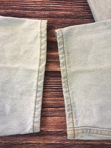 Vintage Levi's Men's 501 Original Jeans 40 x 30 Made in USA Light Blue Denim - Picture 10 of 12