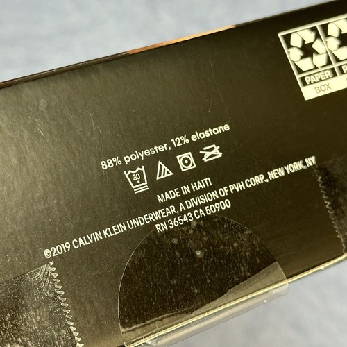 Paquete de 3 baúles elásticos de microfibra de altura baja Calvin Klein para hombre talla 2XL - Imagen 10 de 18