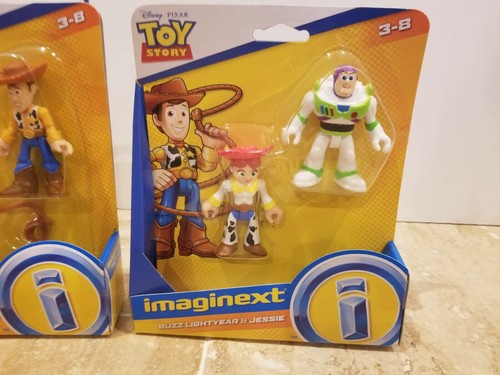 IMAGINEXT DISNEY PIXAR Toy Story 4 Forky, Woody, Jessie, Buzz Lightyear - Picture 3 of 4