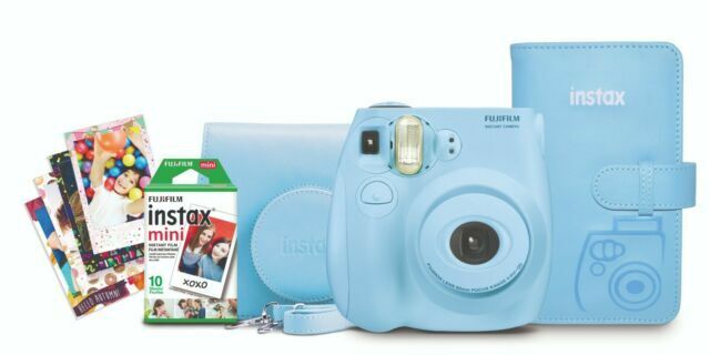 Interpreteren acuut interview Fujifilm Instax Mini 7S Instant Camera Bundle - Light Blue for sale online  | eBay