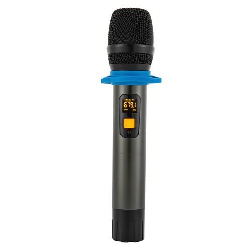 2-Channel UHF Wireless Microphone Handheld Mic System Dual Antenna Gray NEW! - Picture 10 of 10