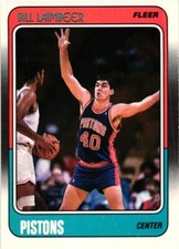 1988-89 Fleer #42 Bill Laimbeer