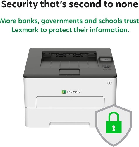 LEXMARK B2236DW DUPLEX WIRELESS COMPACT HIGH-SPEED 36PPM A4 MONO LASER PRINTER - Picture 2 of 7